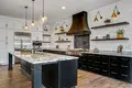 AllandCabinet Textured Melamine Kitchen Cabinets Best Supplier 2
