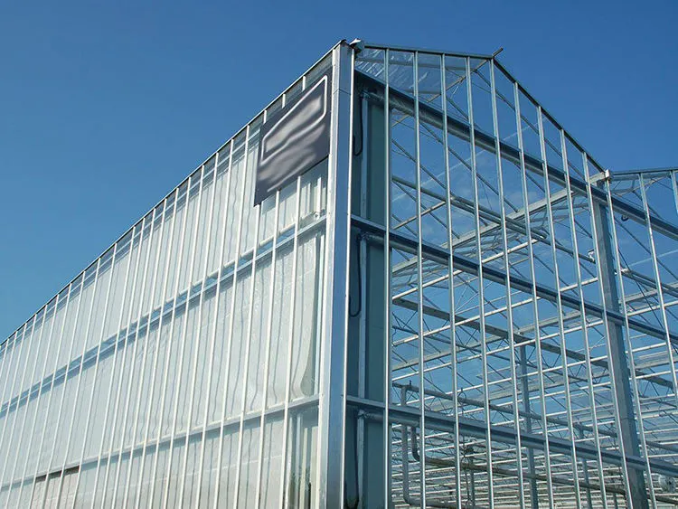 Agriculture Commercial Glass Multi Span garden Greenhouse Glass Panels For Sale 1
