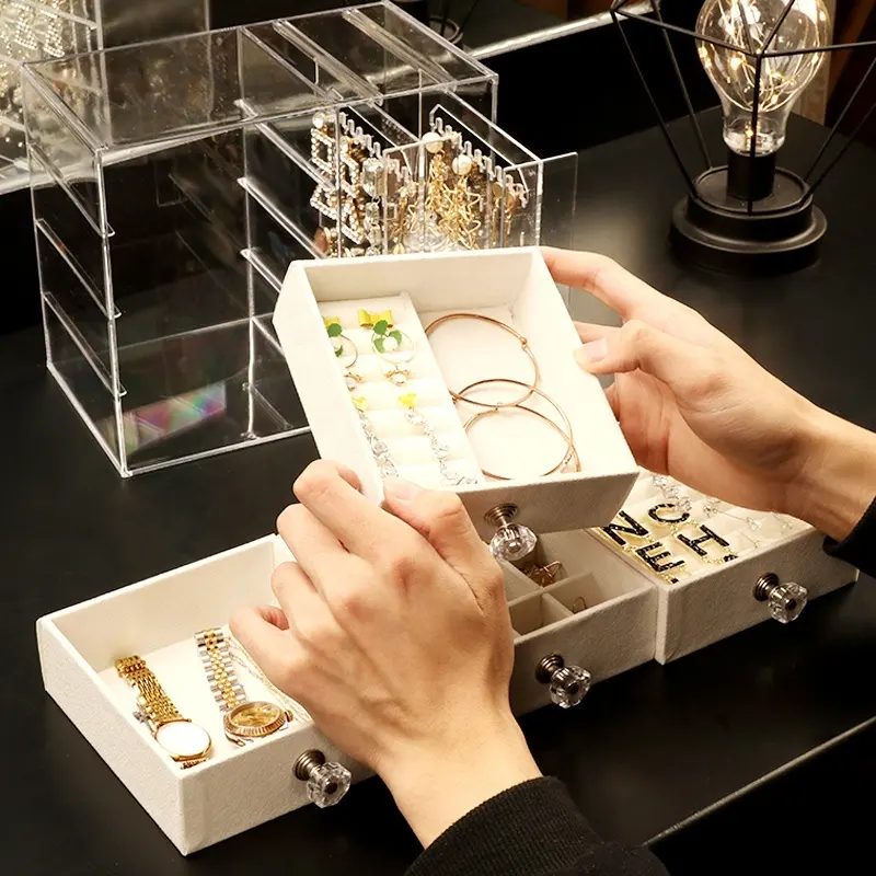Acrylic Jewelry Display Case Black - - HQ ACRYLIC 3