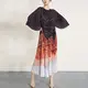 Pleated Gown with Sleeves Fast Shipping to Over 200+ Countries & Regions. by Pleats Clothing-1 2