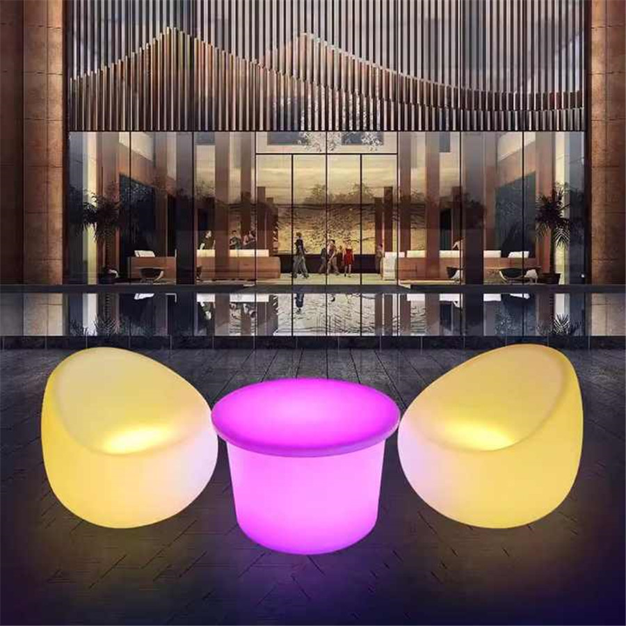 Tables de bar LED commerciales pour la maison et les lieux d'accueil 6