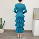 Gold Pleated Gown Women's Clothing Manufacturers by Pleats Clothing 4