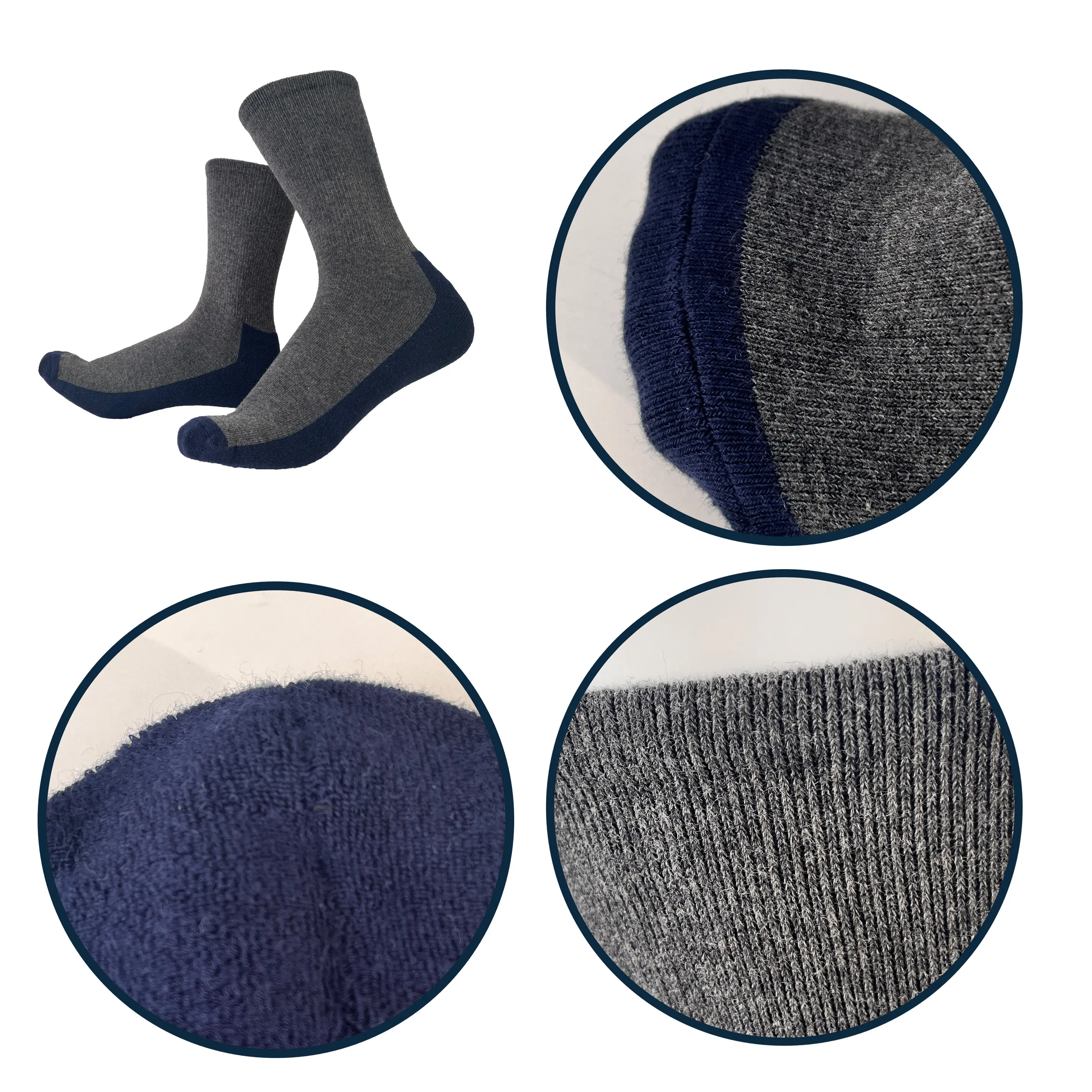Men's Knee High Athletic Socks Socks by Huayang 3