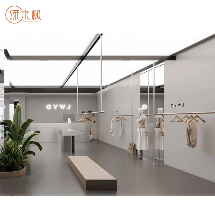Custom Clothing Display Showcase - Manufacturer Direct Sale-YMF-1305 - Fashion, Modern, Luxury, etc 1