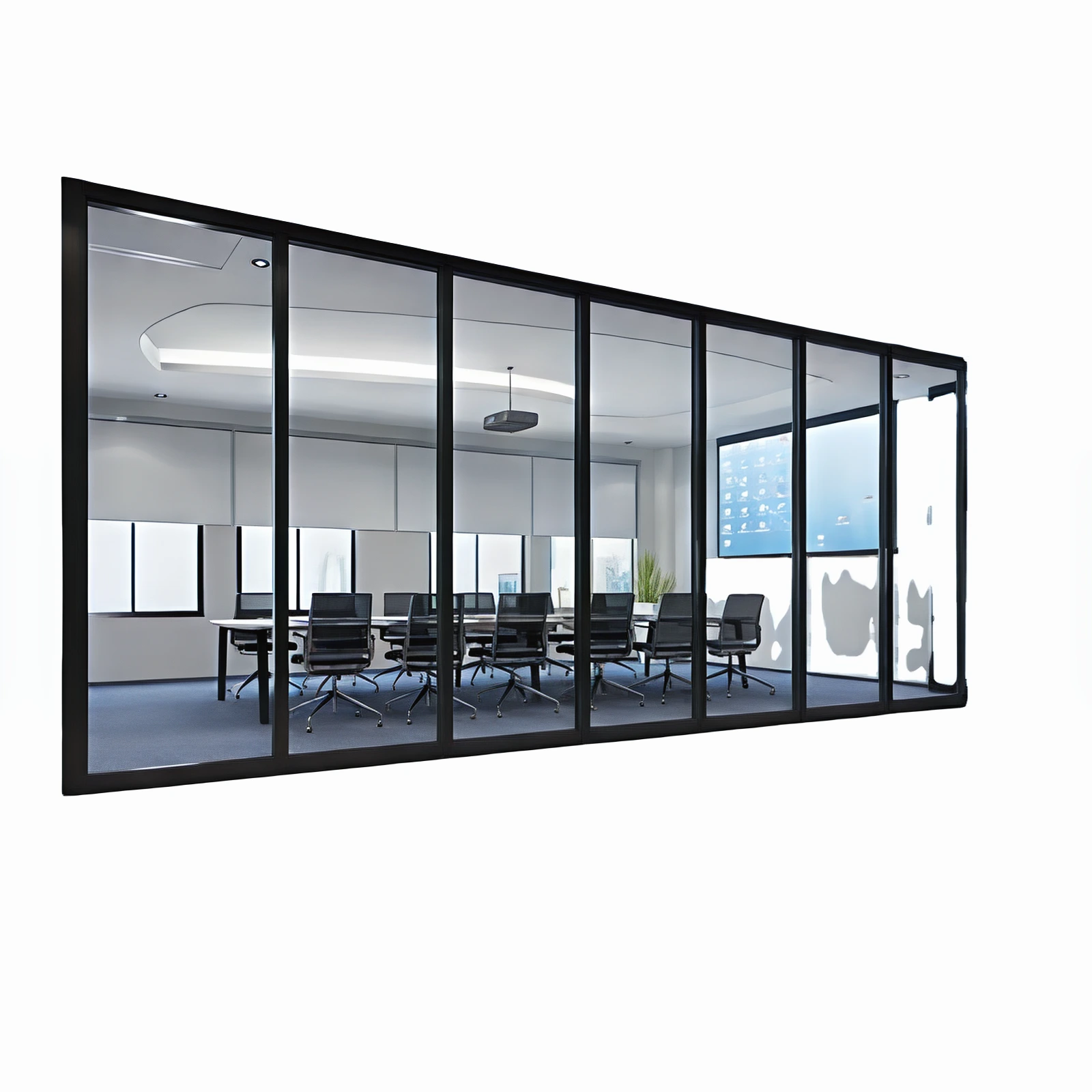 Low-E Sliding Glass Patio Aluminium Sliding Door 1