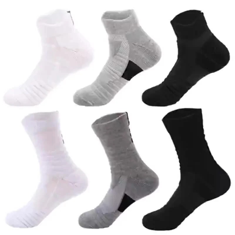 Custom Crew Sport Socks Men Comfortable Technology Jacquard Sports 1