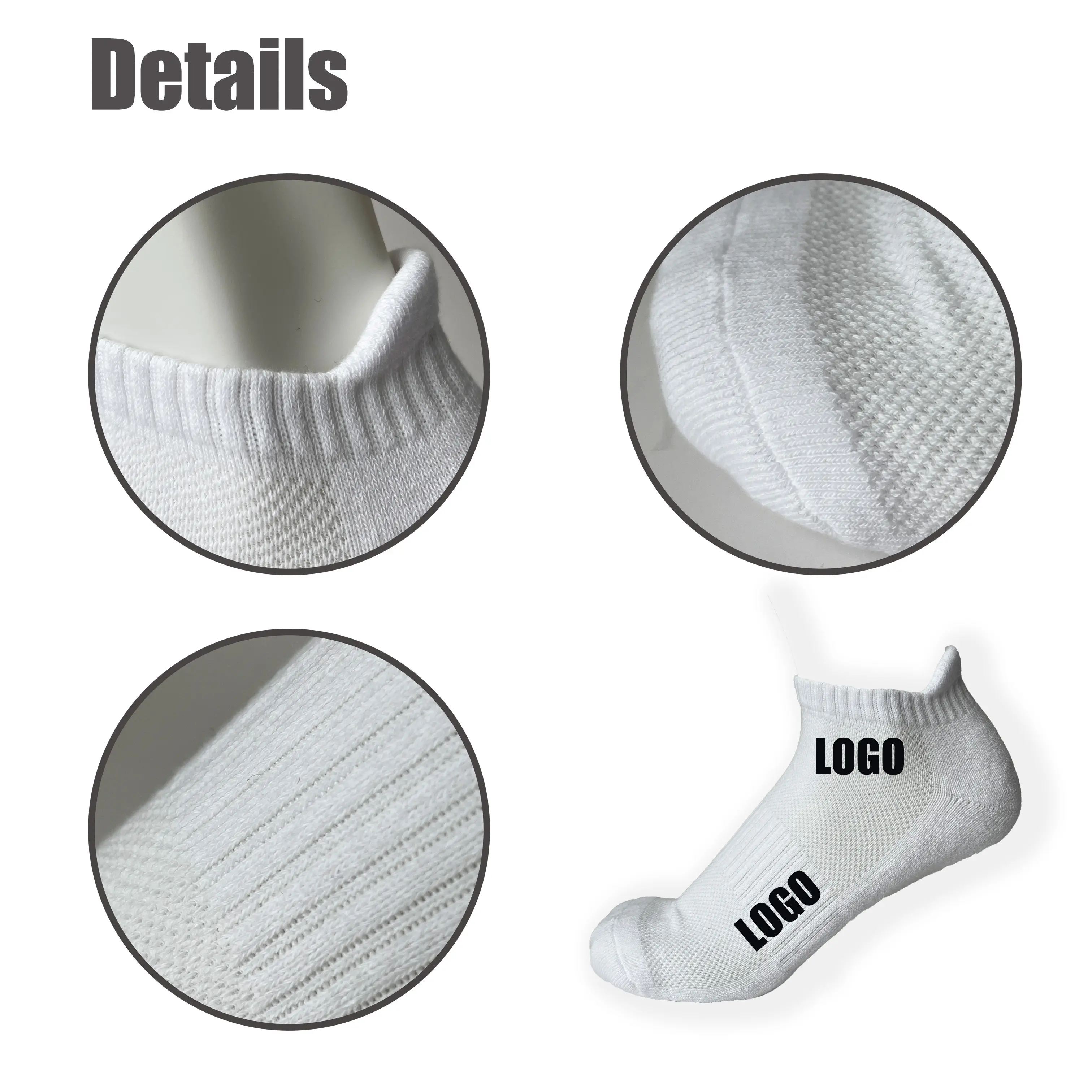 Mens Black Sports Socks Regular - - Huayang 3