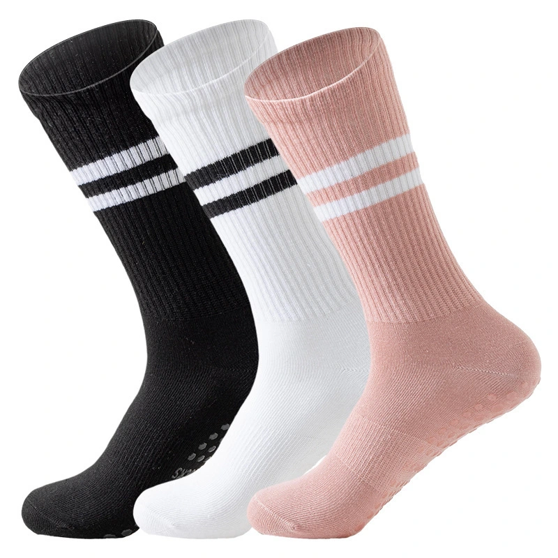 Tamaño de encargo del logotipo del tamaño de encargo de las mujeres de los hombres del niño del OEM del Odm de los calcetines de los deportes de la yoga del equipo 1