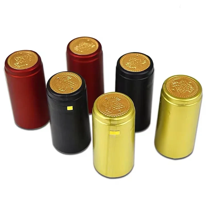 Tamper Evident PVC Heat Shrink Capsules with Tear Tab and Perforated Line 1