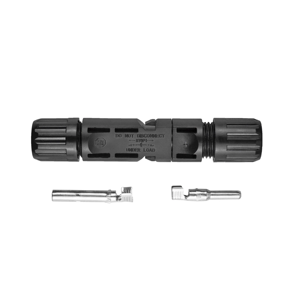 Factory PV004-En Solar PV Wire Cable Electric Connectors DC Male and Femal Tinned Copper 1