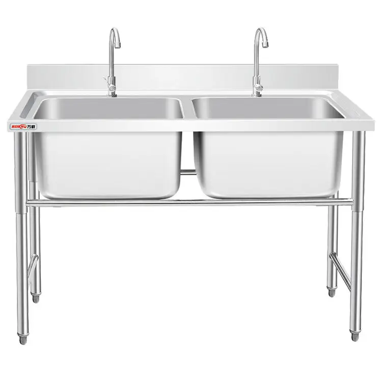 OEM Stainless Table with Sink 4