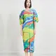 Green Pleated Gown 3-7working Days - - Pleats Clothing 4