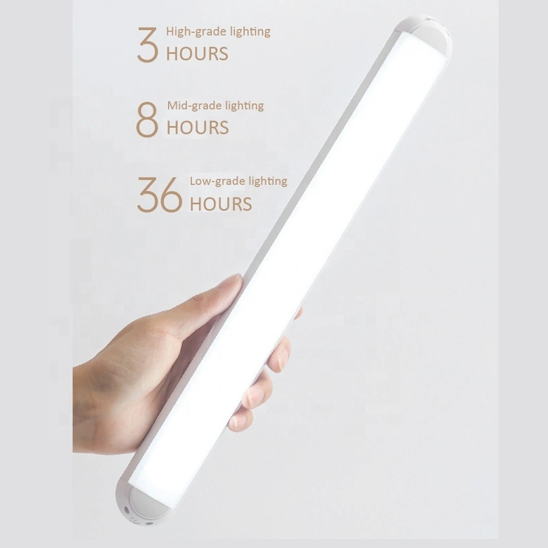 Led Desk Lamp Reading Night Lamp Magnetic Suction Touch Learning Adjustable Light Usb Charging 34cm 1