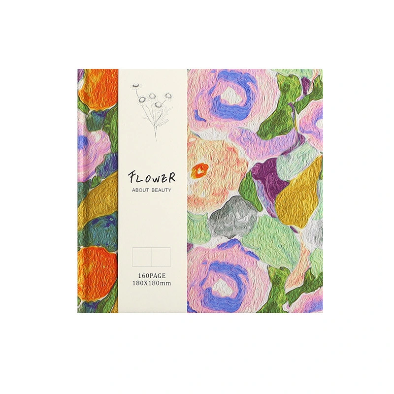 Journal de journal en tissu en soie colorée 1