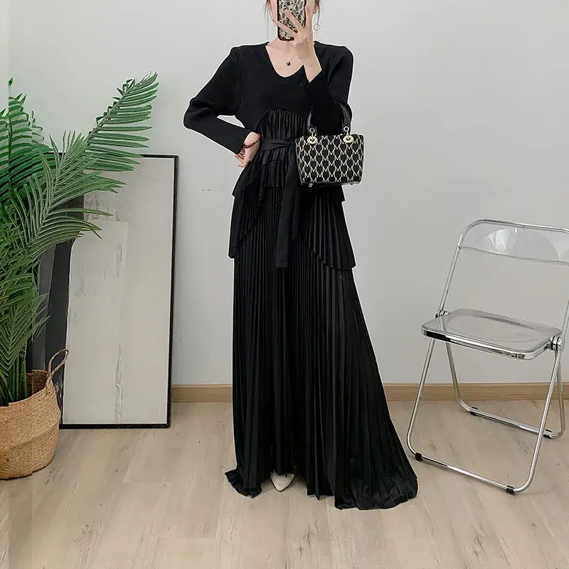 Pleated Short Gown Pay with the World’s Most Payment Methods. by Pleats Clothing 3