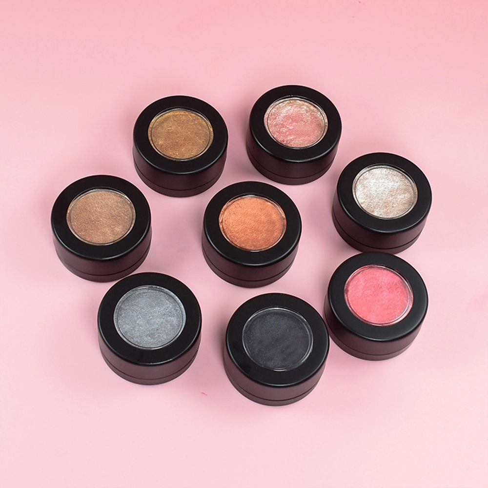 Mlm Custom Makeup High Pigment Vegan Metallic Single Shimmer Eye Shadow Cream 1