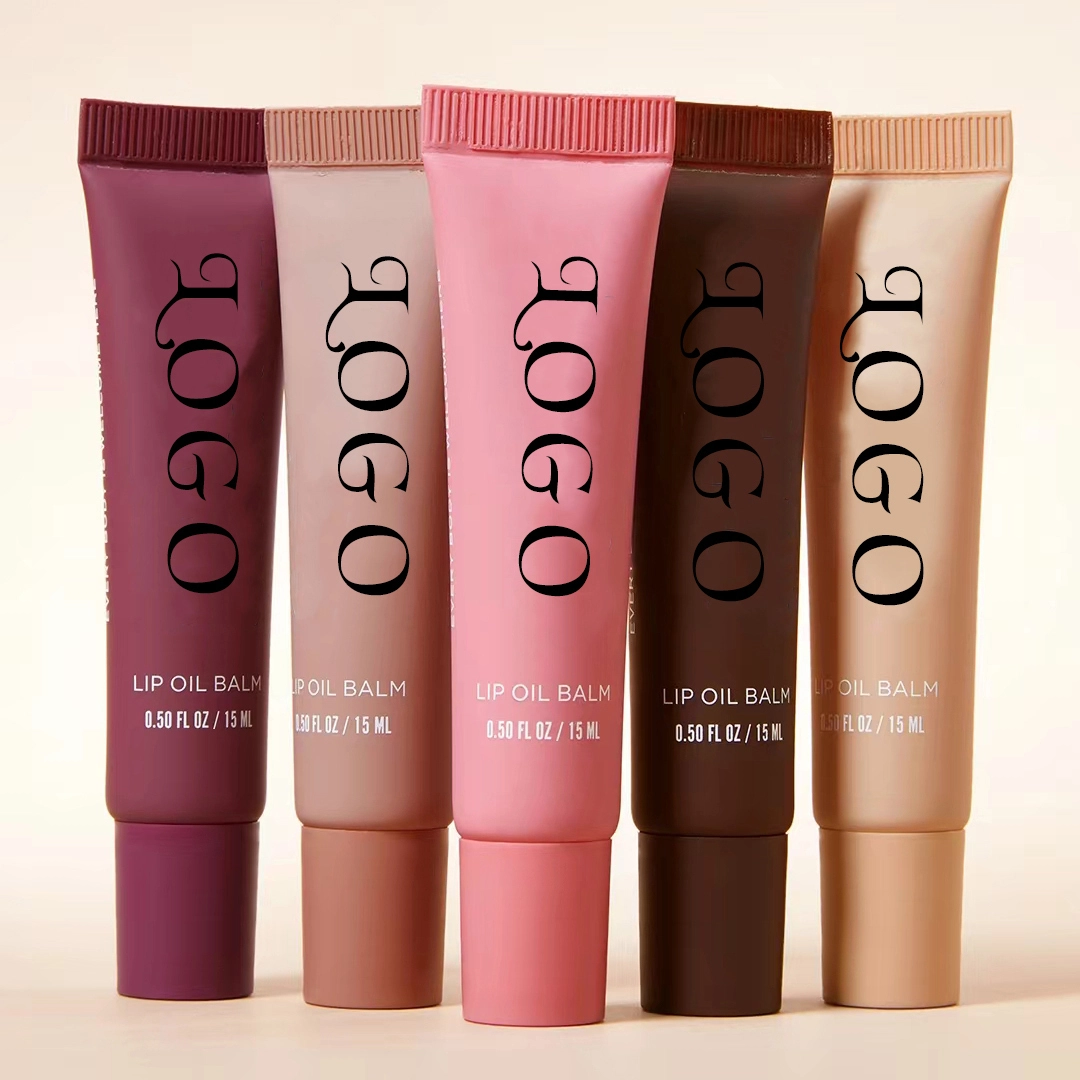 Mlm Custom Makeup Vegan Hydrating Lip Gloss Fruit Flavor Moisturizing Lip Balm Butter Liquid Lipstick Lip Oil 1