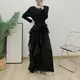 Long Pleated Gown Accept Customized Color by Pleats Clothing 5
