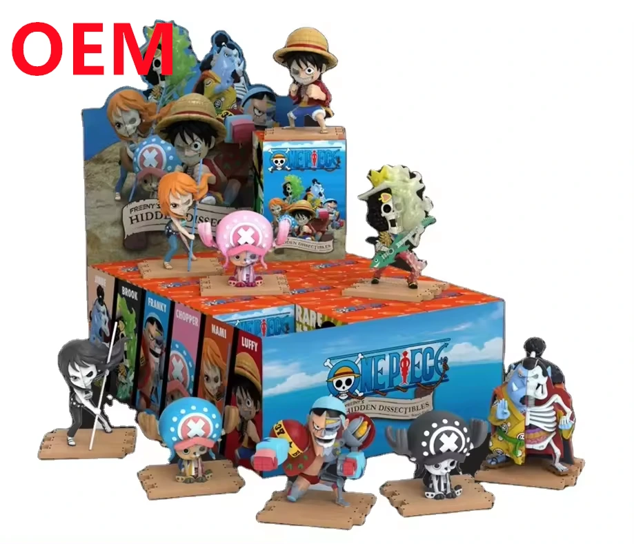 3D ไวนิล PVC ทำด้วยมืออะนิเมะตัวละครที่กำหนดเองรูป 1