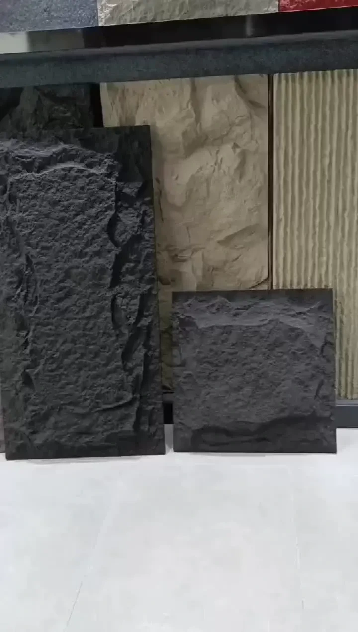 PU Polyurethane panels Slate-Stone lightweight easy Install faux culture artificial stone 1