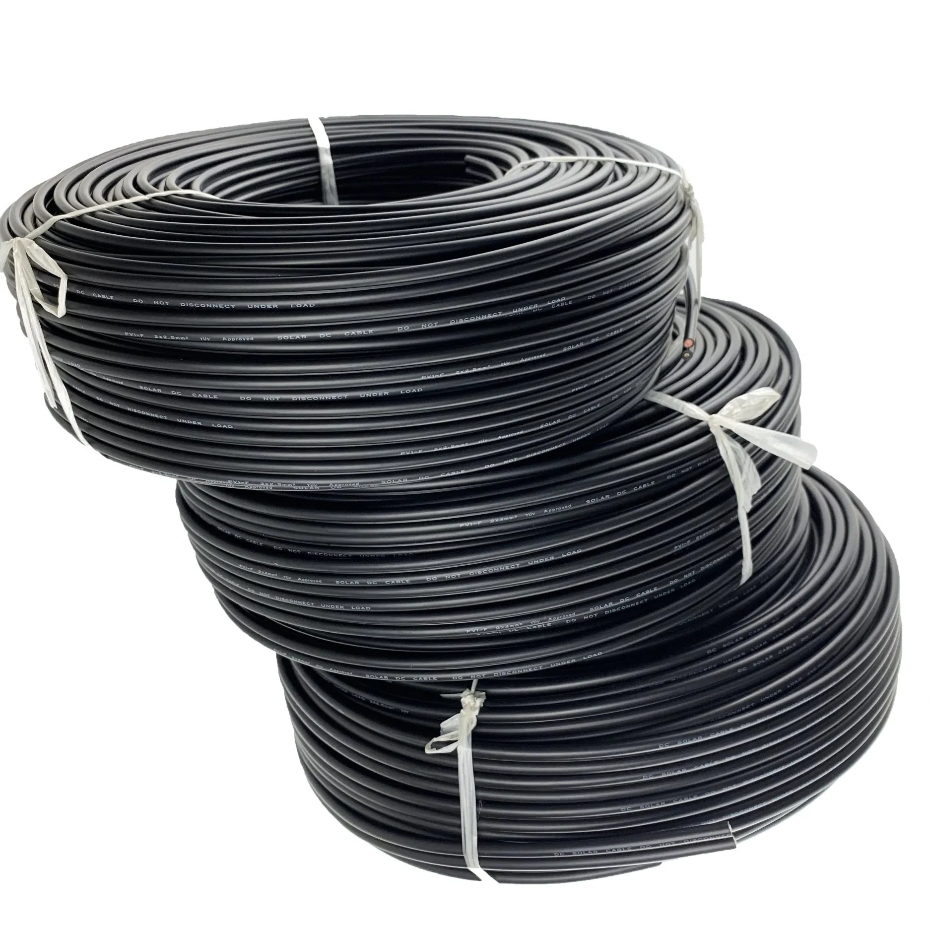 Professional Manufacturer Dual Core 2X4mm2 TUV DC Solar PV Cable - Xlpo XLPE and Tinned Copper Wire 1