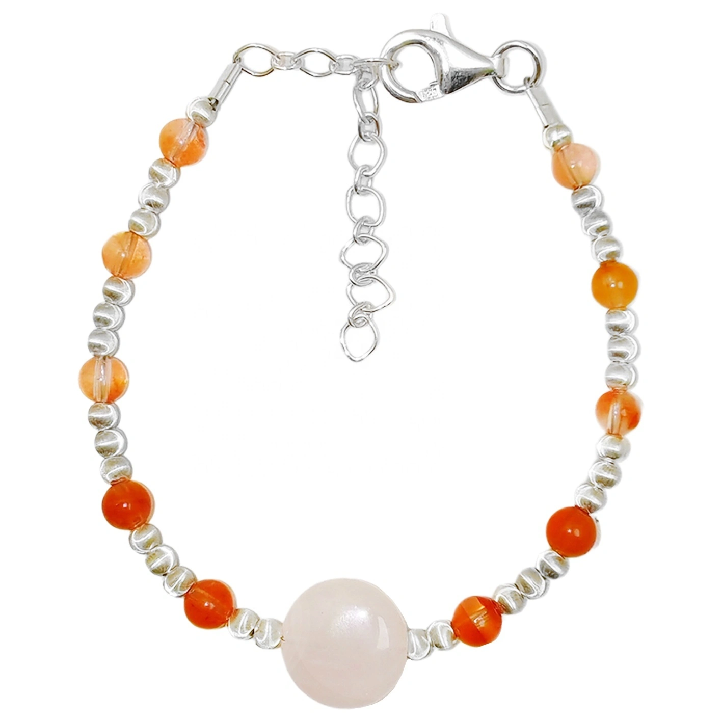 Agate Bead Designer Crafts Jewelry With Bead S925 Silver Custom Bracelet 1