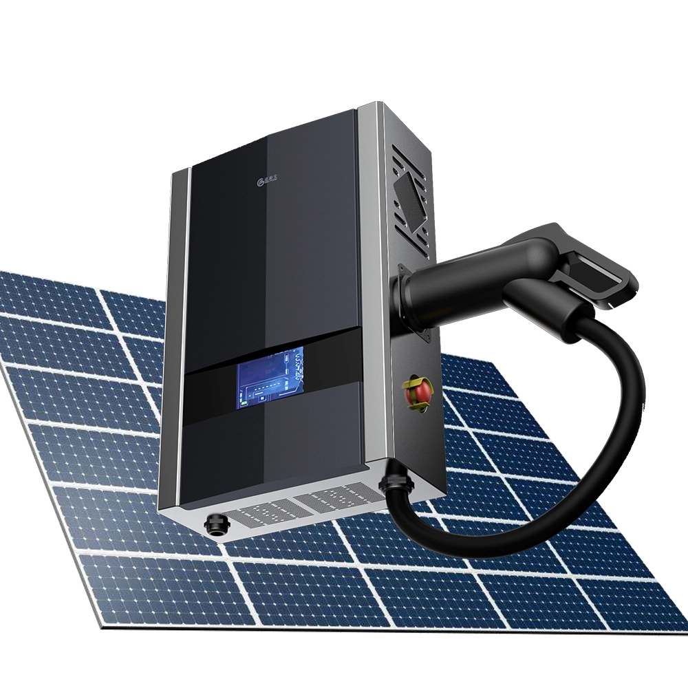 7-40KW DC Fast EV Charging Station Wall Mounted Commercial Used Support OCPP Max Power 1
