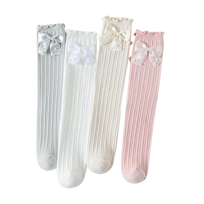 Chaussettes hautes personnalisées pour enfants, respirantes, douces, de haute qualité 1