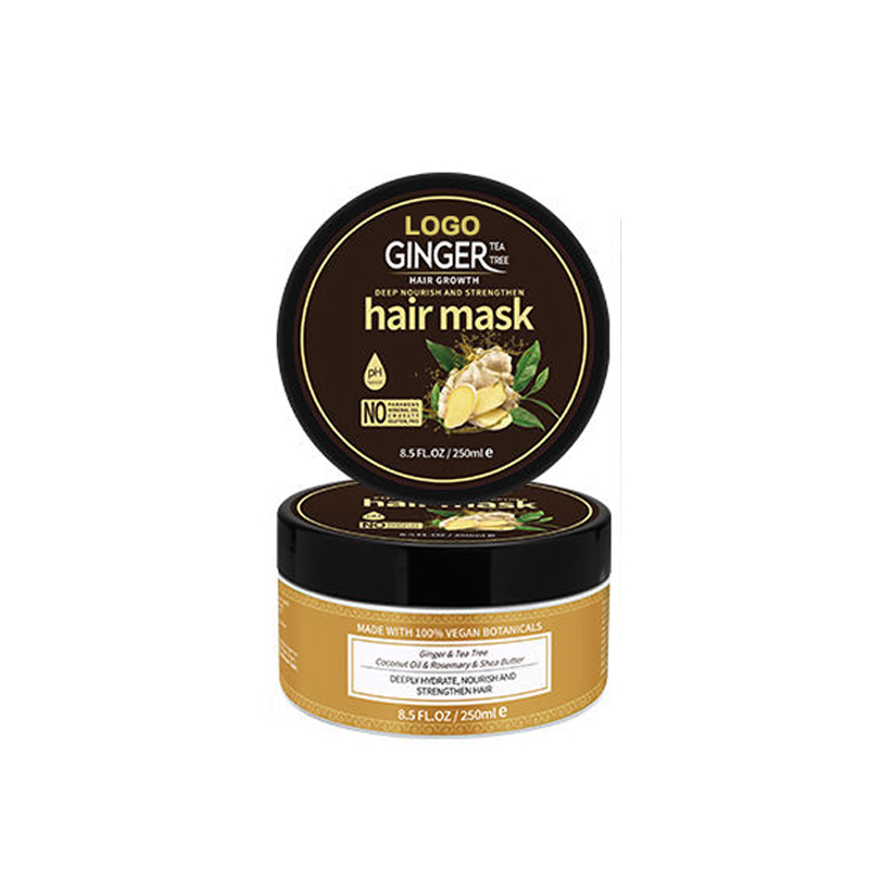 Set Perawatan Pertumbuhan Rambut Jahe Merek Pribadi 4