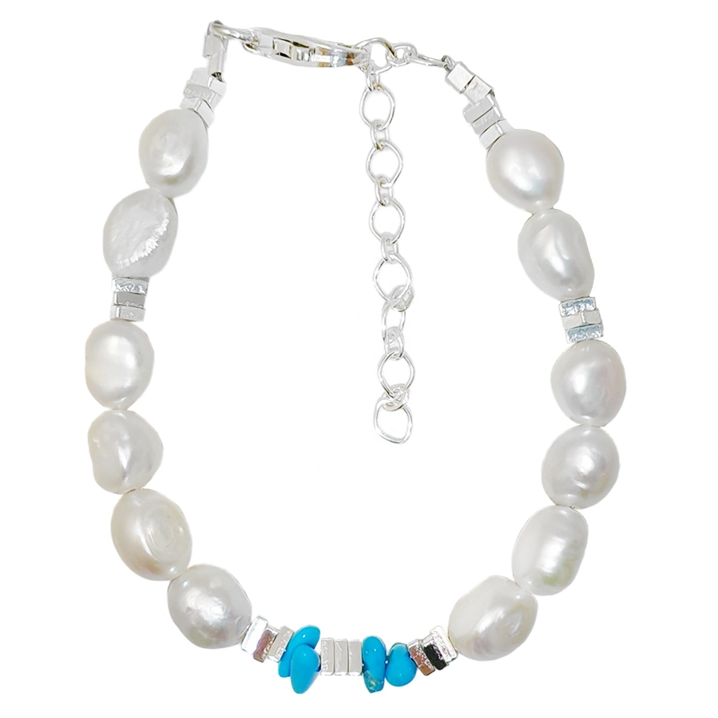 Isacholo seNdalo seTurquoise iperile ene-S925 yeSilver Fine Isacholo esiPhakamileyo 1
