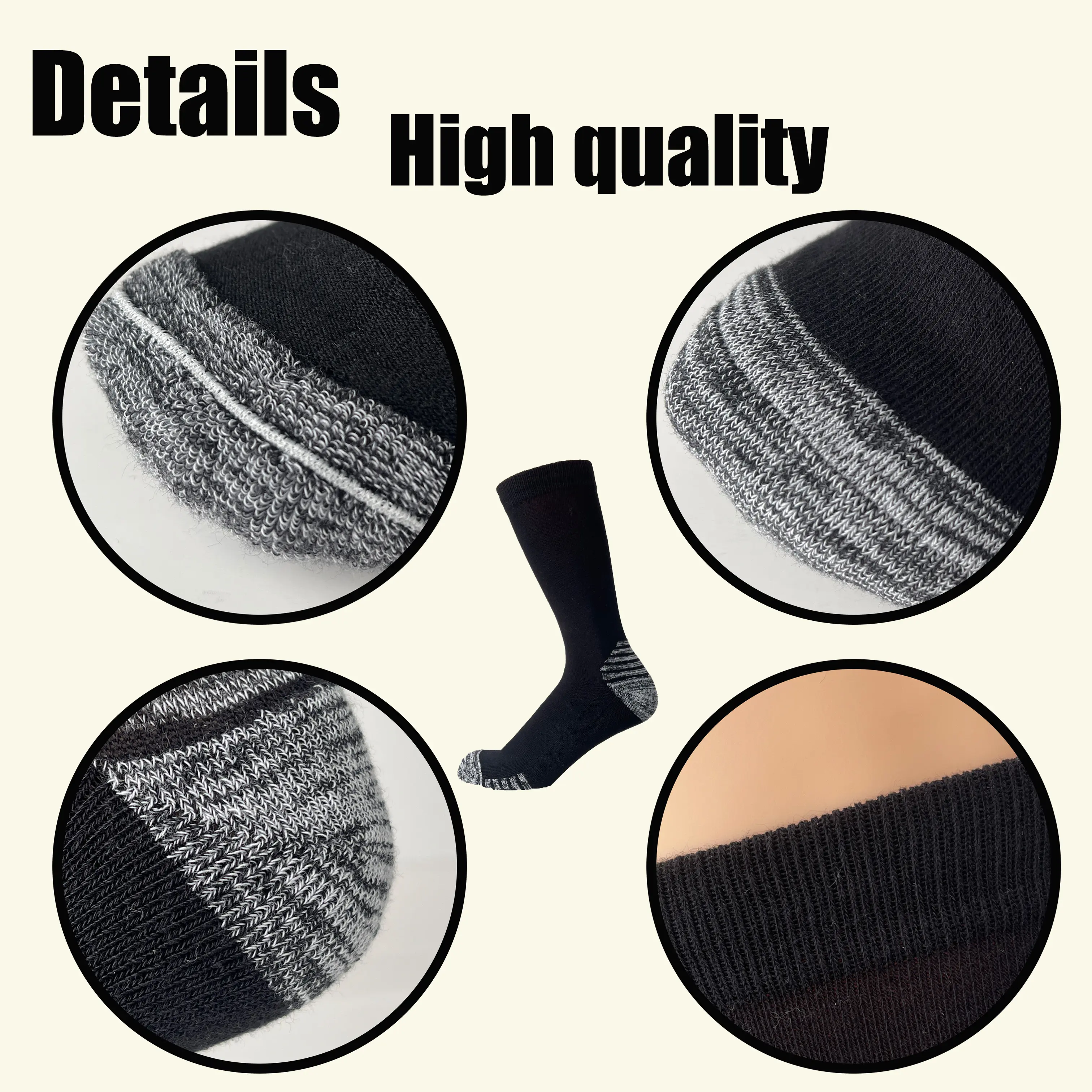 Skiing Socks Socks by Huayang 3
