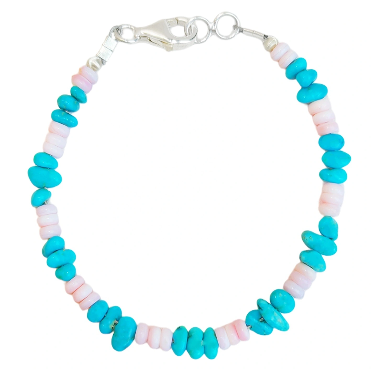 Přizpůsobený důl na Šípkovou Růženku Natural Sterling Treatment Tyrkysový Tvar Natural Princess Shell Oval S925 Silver 1