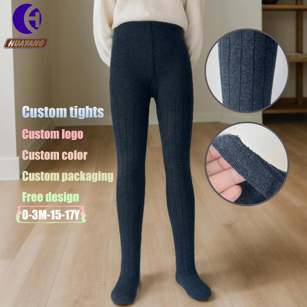 Custom Comfortable and Breathable Children's Tights for Girls 1