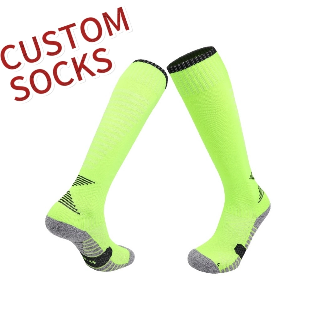 Chaussettes de sport longues de haute qualité pour le football, le basket-ball et la course à pied 1
