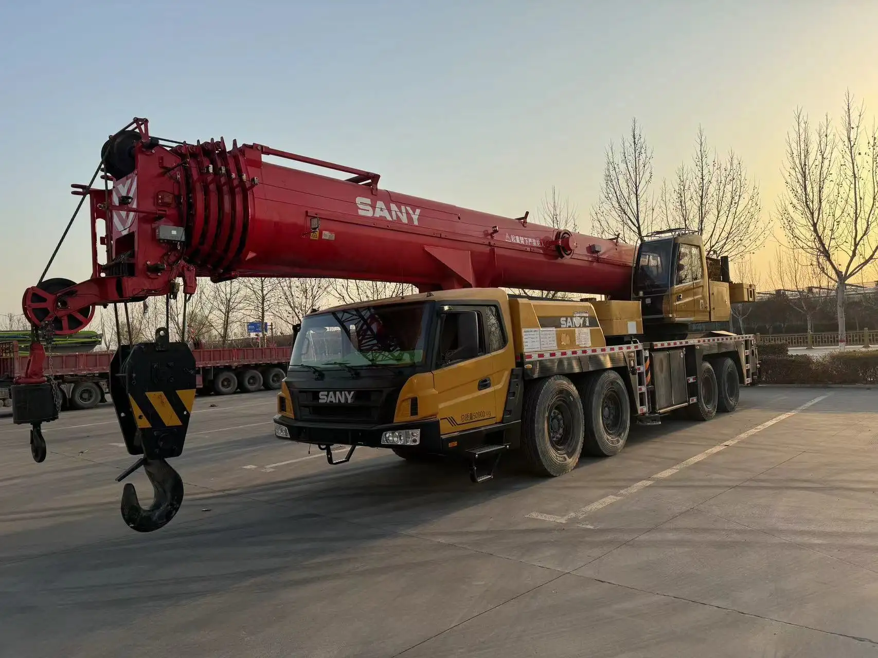 KXTJ Excavator Second Hand Mobile Cranes for Sale Sanycompany 6