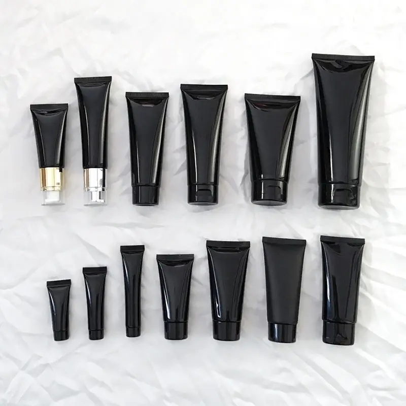 Custom Logo Glossy Cosmetic Plastic Tube Sunscreen Face Cream Skin Care Body Lotion Tube Packaging Hand Cream Tube Gusheng 1