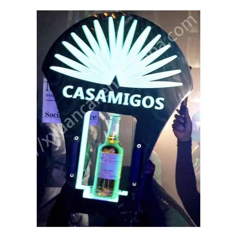 Led Letter Board Bottle Presenter for Bar Customized Shapefactory 3
