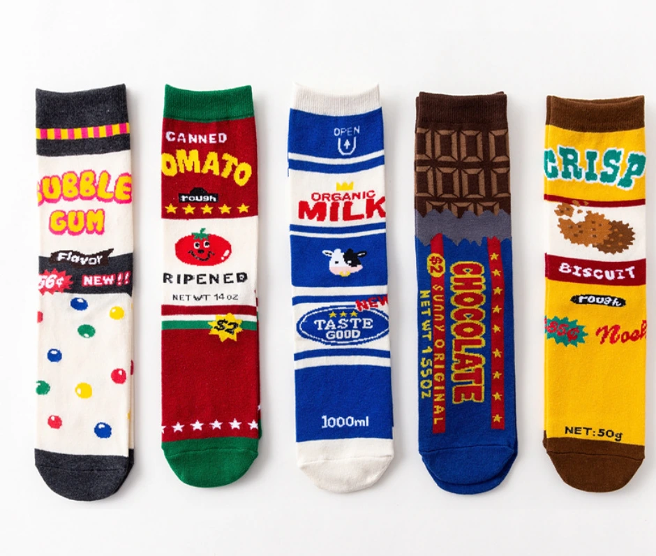 Chaussettes tricotées longues en coton pour hommes - Chaudes & Haute qualité 1