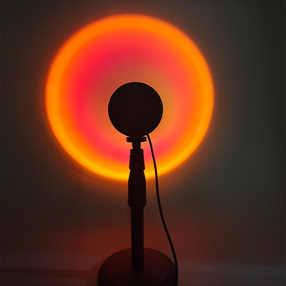 Photography Colorful Rainbow Sunset Living Room Bedroom Decoration Sunset Projector Lamp Led Sunset Light 1