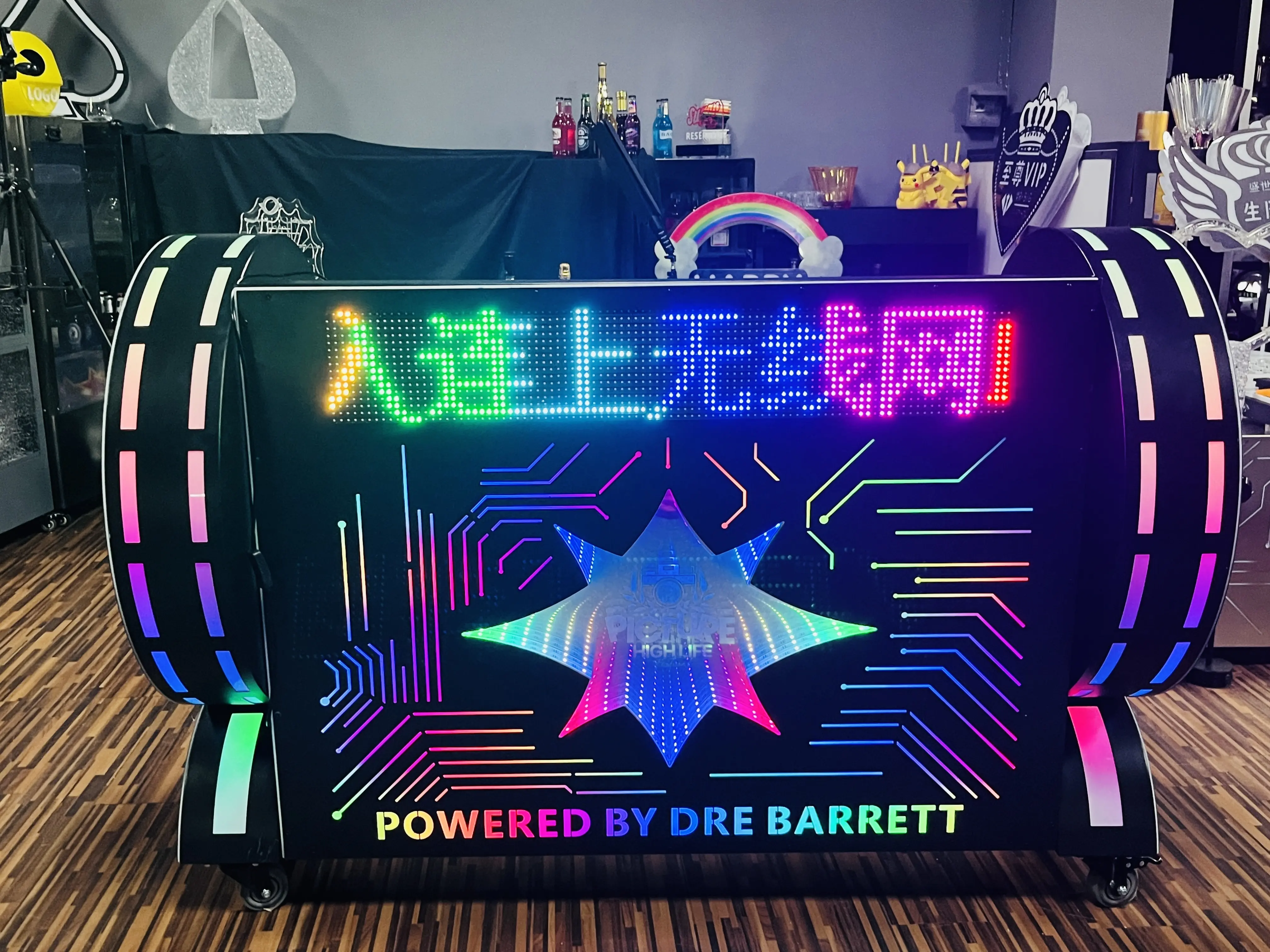 Lighted Bar Furniture Rechargeable Battery with EU/AU/UK/US Socket Charger - for Bar - Xingxuancai 1