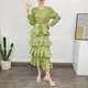 Gold Pleated Gown Women's Clothing Manufacturers by Pleats Clothing 7