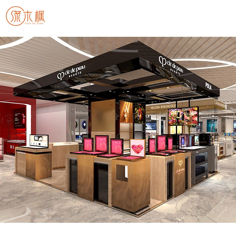 Chinese Manufacturer Cosmetic Display Shelf with Outstanding Craftsmanship - YMF-716 1