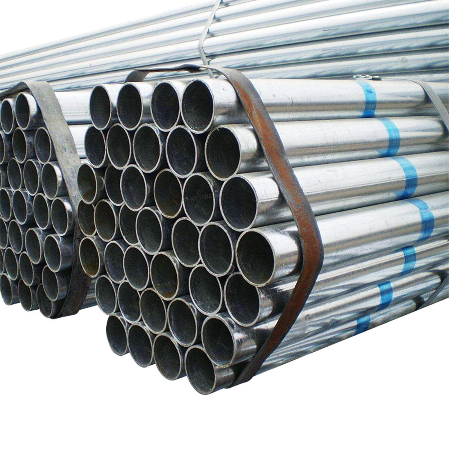 Tuyau en acier rond galvanisé ASTM A53 pour la construction de serres 1