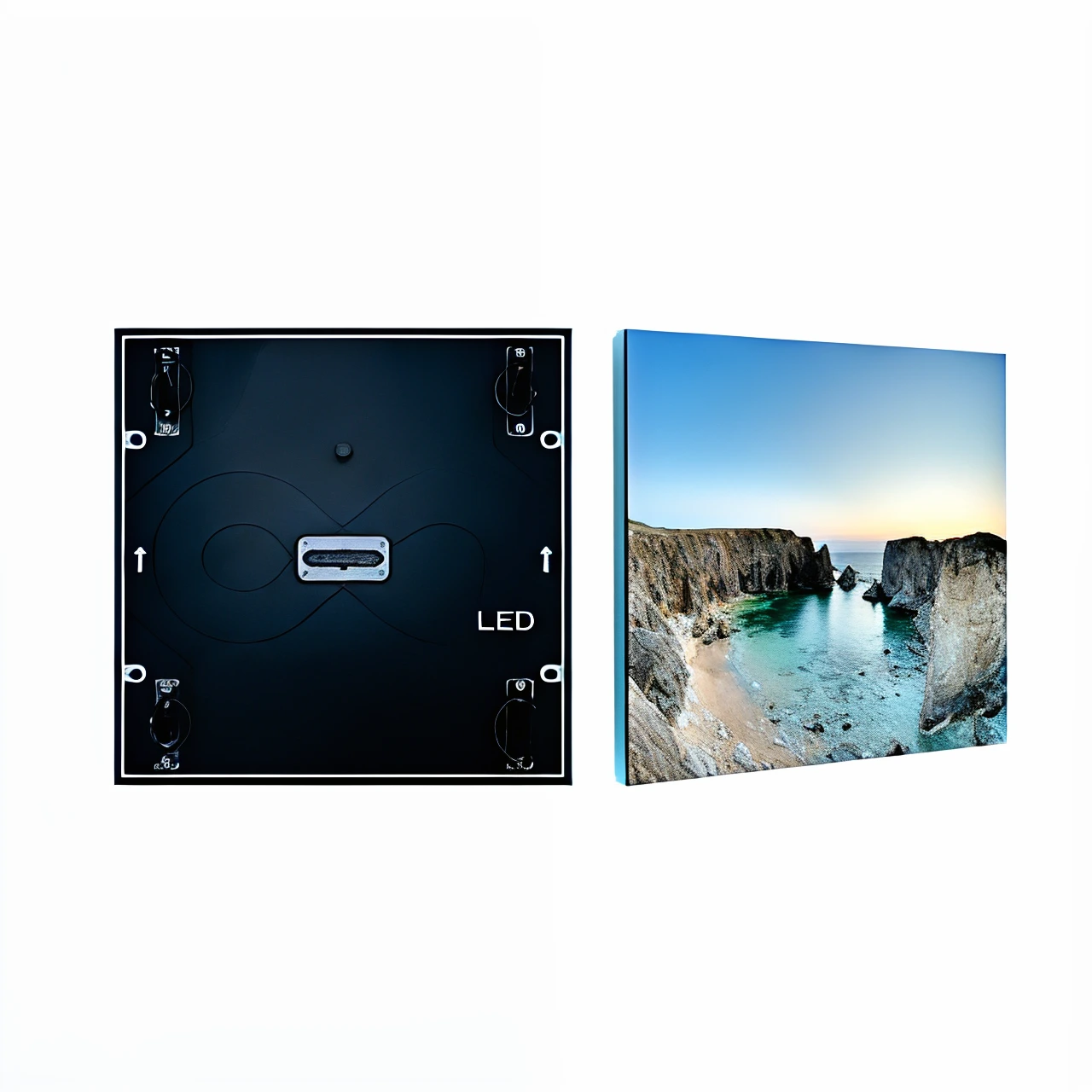 LIONLED Outdoor 1ft*1ft LED Display P6.35 IP68 For Advertising 1