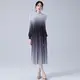 Net Pleated Gown 3-7working Days - - Pleats Clothing 3