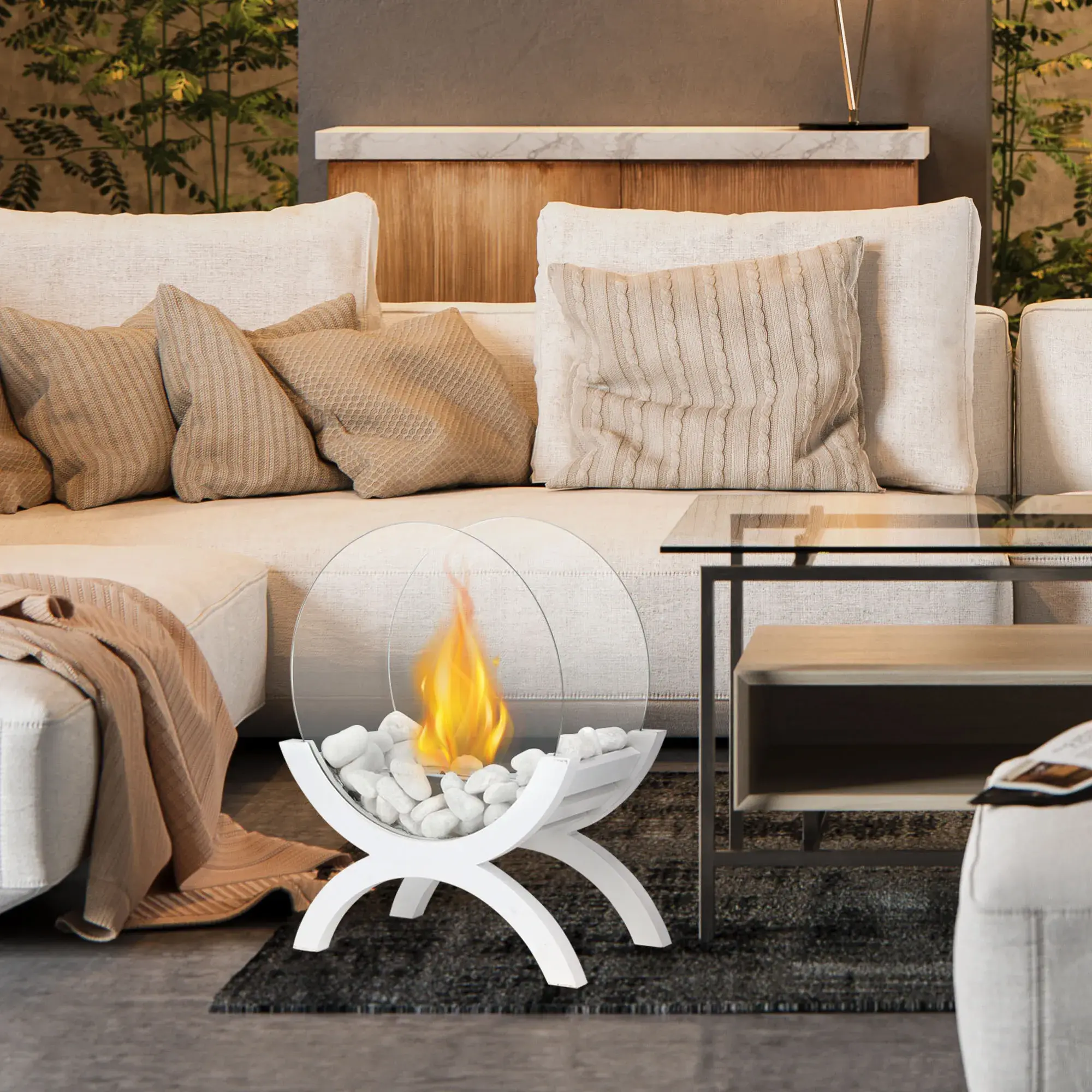Outdoor Table Top Fire Place Ethanol Fireplaces by NEW IMAGE 4