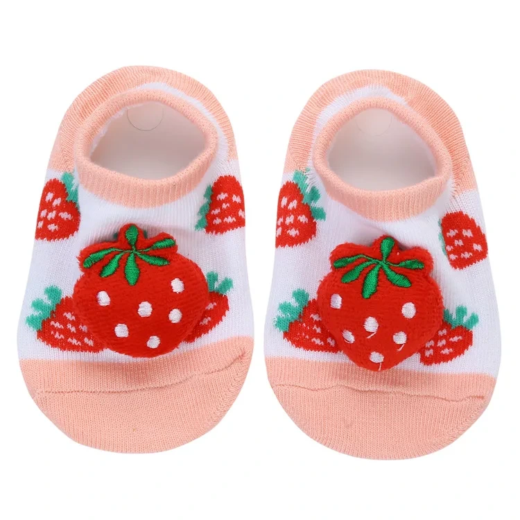 3D Animal Baby Ankle Socks, Anti-Slip Toddler Cotton Socks 1
