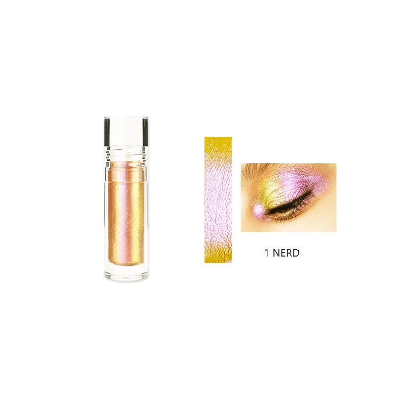 Mlm Custom Makeup Chameleon Liquid Eyeshadow Long Lasting Waterproof Pearlescent Glitter Shimmer Eye Shadow Makeup Cosmetics 1