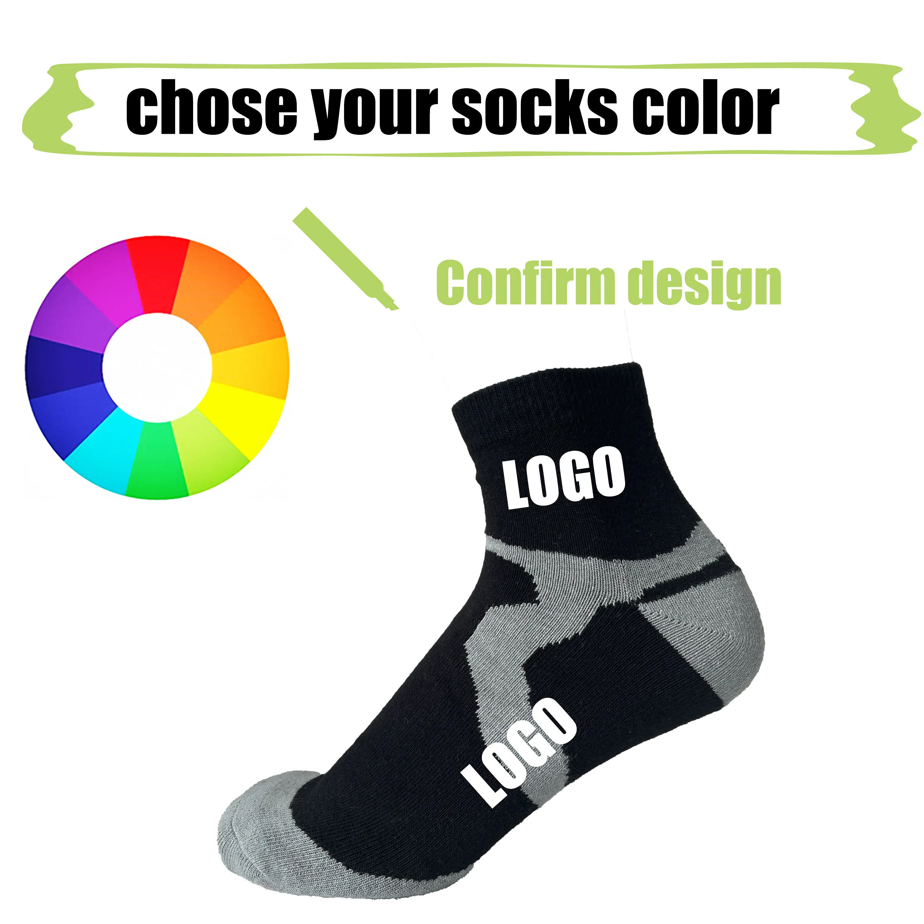 Basketball Socks Spandex / Polyester / Cotton - - Huayang 4