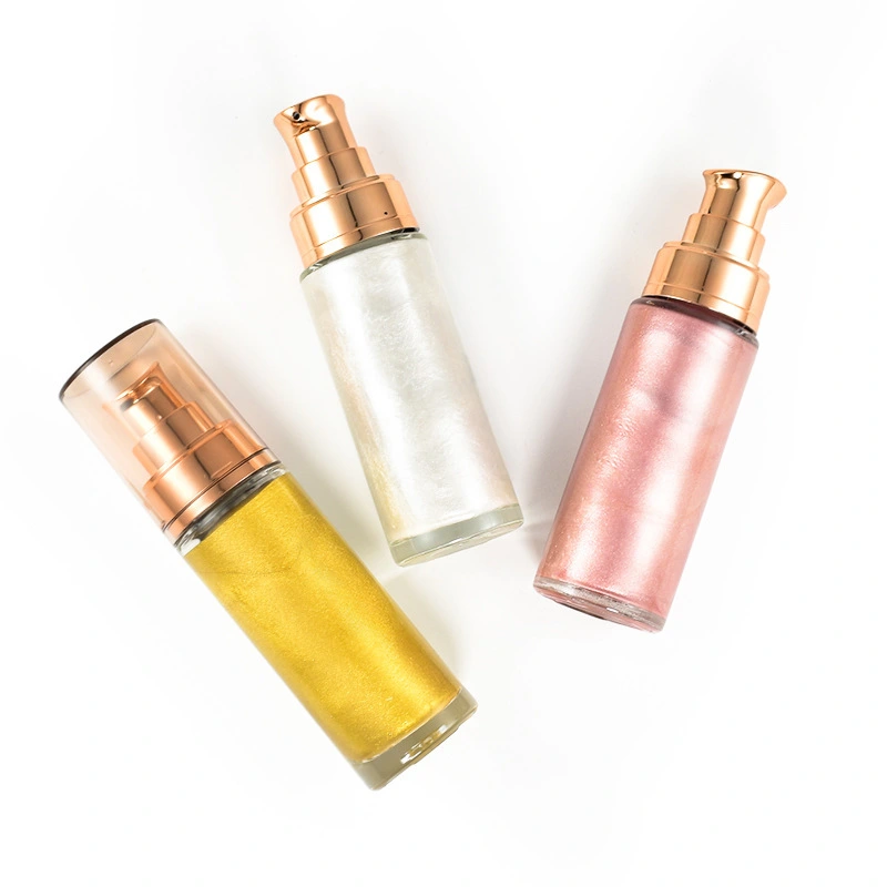 Mlm Custom Makeup Low Moq Cost Effective Personalized Sun Screen High Gloss Vegan Glitter Lasting Glow Bronze Shimmer Body Oil 1